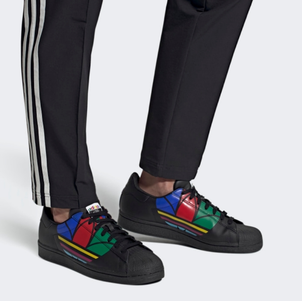 Adidas Originals Superstar Pure Men's Shoes Core FU9518 US 13 Nwob